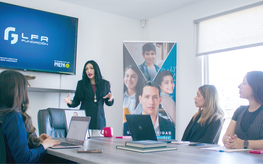 Fundación LFR conectando a jóvenes con la educación