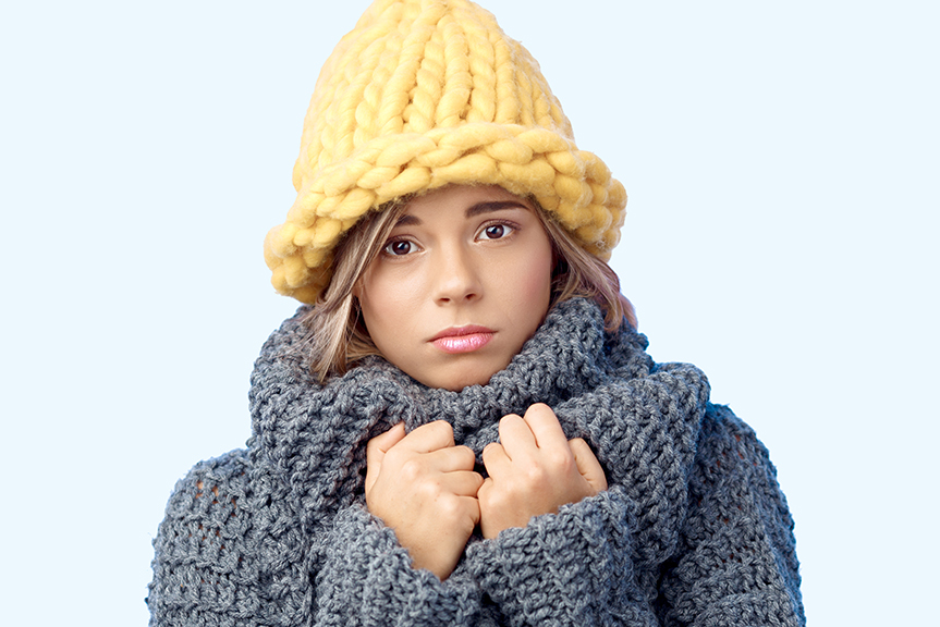 ¿Te sientes triste en el invierno?